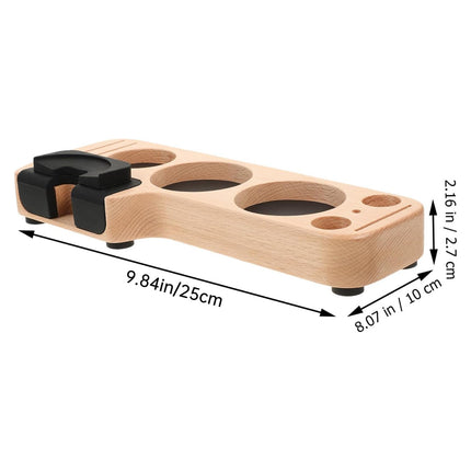 Coffee Tamper Holder Durable Anti Slip Base for Espresso Machine Home Cafe Use