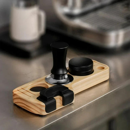 Coffee Tamper Holder Durable Anti Slip Base for Espresso Machine Home Cafe Use
