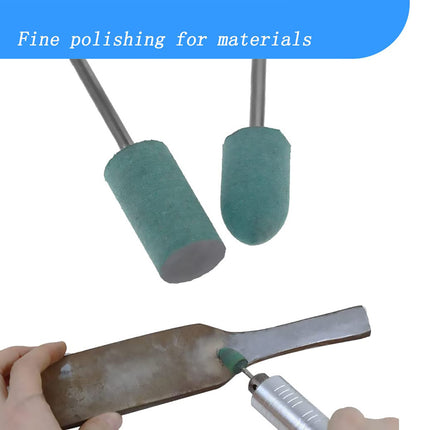 100Pcs Rubber Polishing Bits Set Rotary Tool Buffing Kit for Drill Grinding
