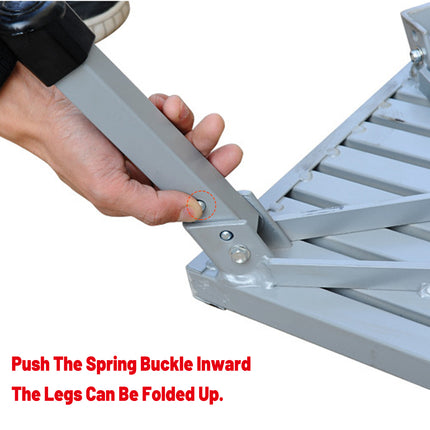 Folding RV Step Stool Non Slip Platform Portable Footrest for Camper Trailer Use