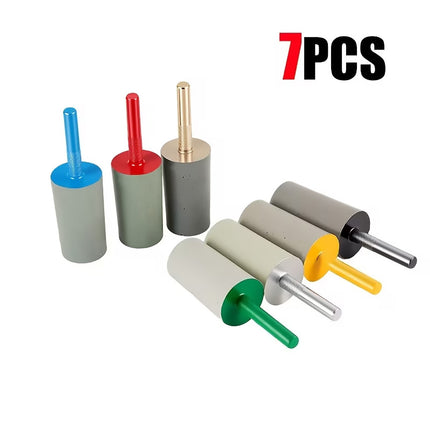 7Pcs Cylindrical Diamond Grinding Set Rotary Tool Abrasive Kit For Metal Wood