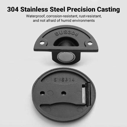 Invisible Door Stop Floor Wall Mount Dual Purpose Suction Holder Anti Collision
