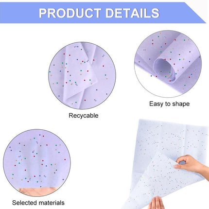 50pcs Floral Wrapping Paper for Fresh Flower Bouquet Gift Packaging 50x66cm