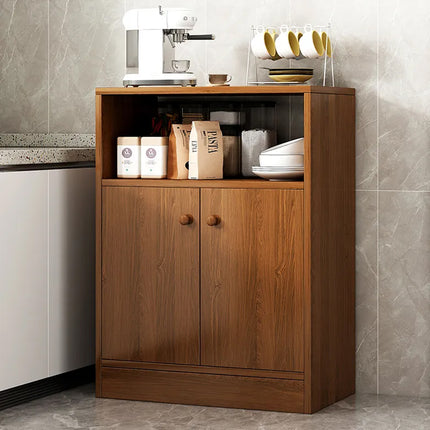 Solid Wood Color Tea Low Cabinet Sideboard New Multifunctional Home Kitchen