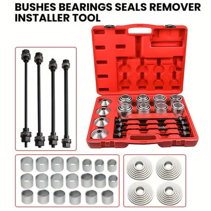Car Bushing Remover Tool Set 28pcs Auto Repair Kit Suspension Mechanic Garage