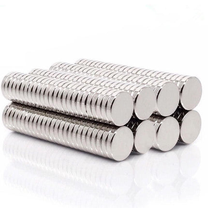 Up to 500pcs Rare Earth Strong Magnet Disc Round Cylinder Neodymium N50 10 x 2mm - Aimall