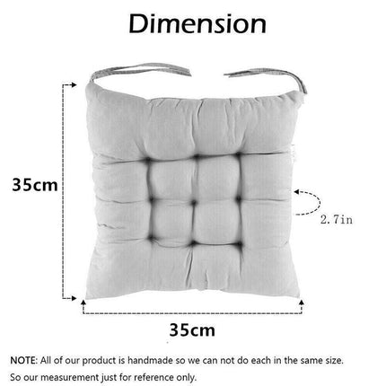 Seat Cushions Outdoor Indoor Cushion Square Soft Chair Pad Home Decor 35X35cm