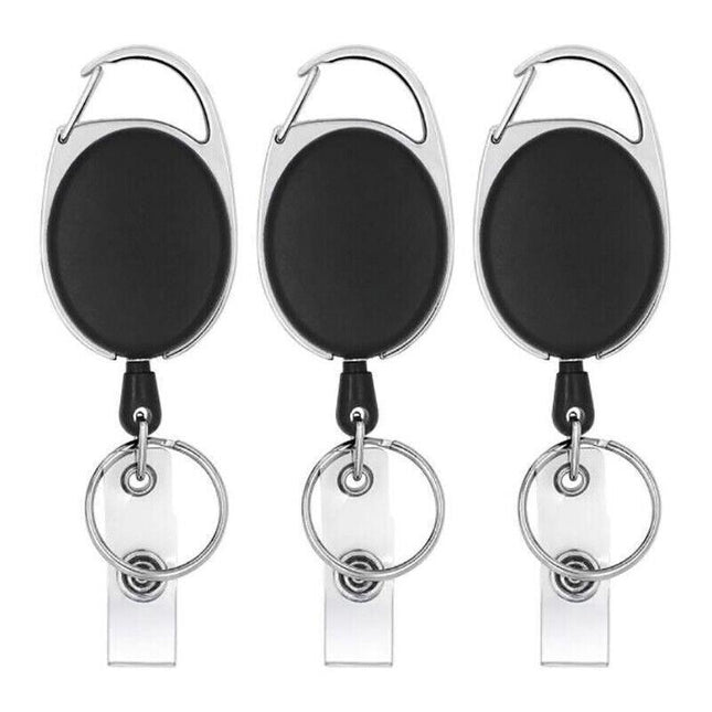 Retractable Id Badge Lanyard Opal Card Holder Business Security Pass Key Ring Au Aimall