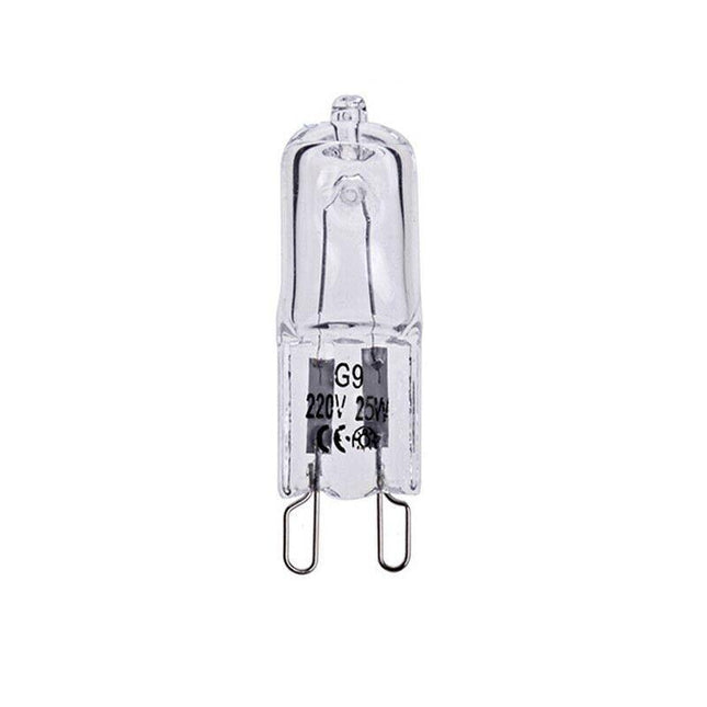 2Pcs 25W G9 Warm White Halogen Oven Dimmable Bi-Pin Light Bulb 220-240V 2000Hrau - Aimall