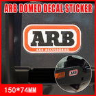 ARB Domed Decal Sticker 100x44mm Deluxe Bullbar Roof Rack Nissan Toyota