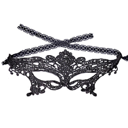 Black Lace Eye Mask Costume Ball Party Fancy Dress Ladies Masquerade Mask Aimall