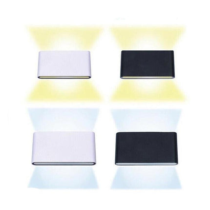 Led Ip65 Wall Light Modern Indoor Outdoor Sconce Lamp Fixtures Up Down Porch Au - Aimall