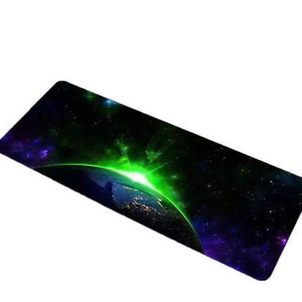 Gaming Keyboard and Mouse Pad Extended Desk Mat 800x300mm Non Slip Base