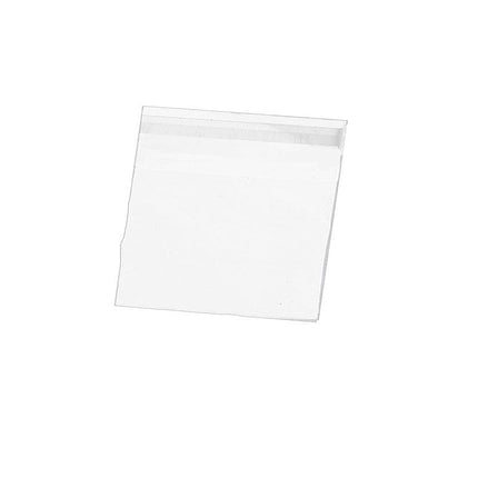 100X Translucent Plastic Candy Packaging Bags Self Adhesive Cookie Biscuit Bags