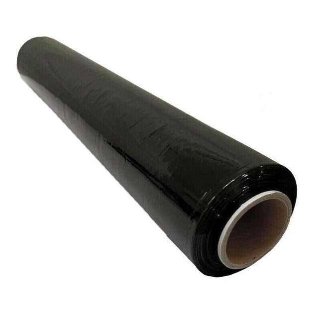 Stretch Film Black Hand Use 500Mm X 330M 20Um Pallet Shrink Wrap 1 / 2 / 4 / 8 - Aimall