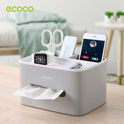 Tissue Box Cover Table Napkin Paper Case Car Holder Storage Organizer Dispenser - Aimall