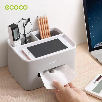 Tissue Box Cover Table Napkin Paper Case Car Holder Storage Organizer Dispenser - Aimall