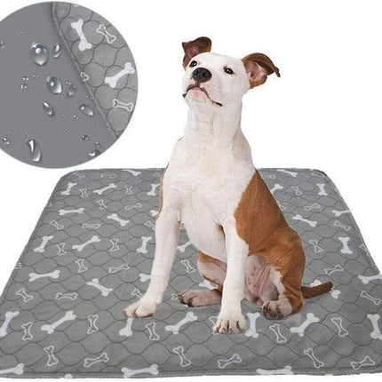 Washable Pet Dog Cat Puppy Training Pee Reusable Pads Cushion Bed Absorbent Mat - Aimall