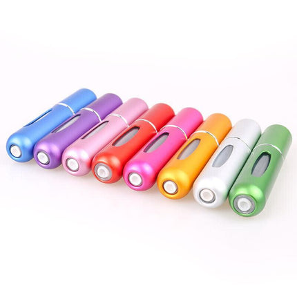 Travel Portable Mini Reusable Perfume Atomizer Bottle Scent Pump Spray 5Ml - Aimall