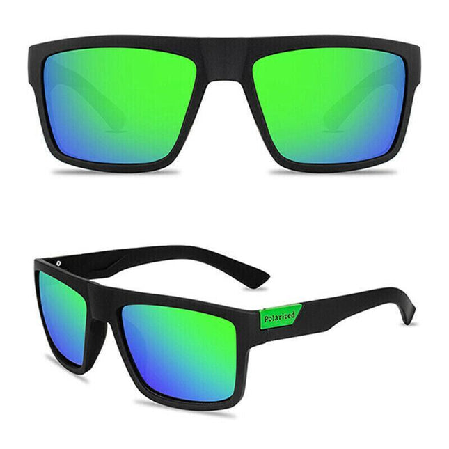 Polarized Mens Sunglasses Polarised Square Frame Sports Driving Glasses Au Stock Aimall