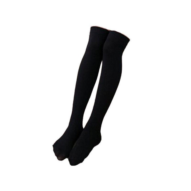 Womens Girls Long Socks Over Knee Thigh High Stockings Hosiery Tights Pantyhose - Aimall