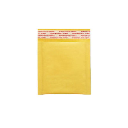 25PCS Poly Bubble Mailer Yellow Colour Multi-Size Plastic Padded Bag - Aimall