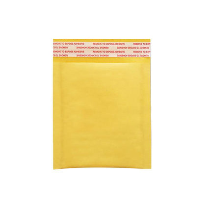 25PCS Poly Bubble Mailer Yellow Colour Multi-Size Plastic Padded Bag - Aimall