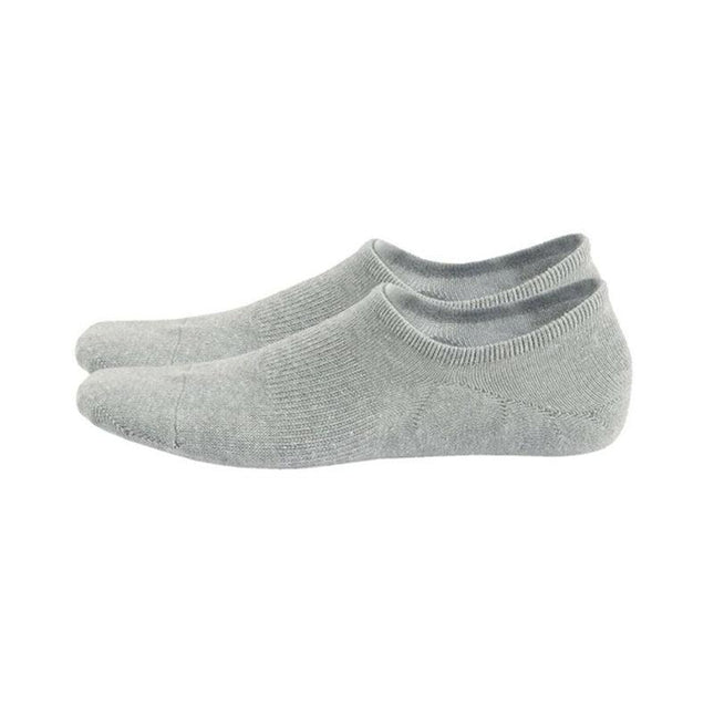 4 Pairs No Show Bamboo Socks Non Slip Heel Grip Low Cut Invisible Footlet Bulk - Aimall