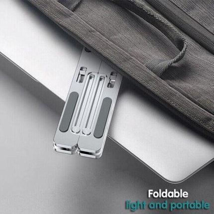 Portable Adjustable Aluminum Alloy Laptop Stand Foldable Desktop Tripod Tray AU - Aimall