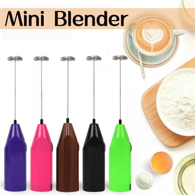 Electric Kitchen Mini Foamer Milk Frother Egg Beater Stirrer Whisk Mixer Tool Au - Aimall