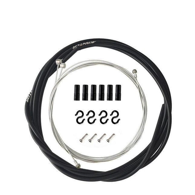 Bike Bicycle Front Rear Inner Outer Wire Brake Gear Shifter Cable Housing Kit Au - Aimall