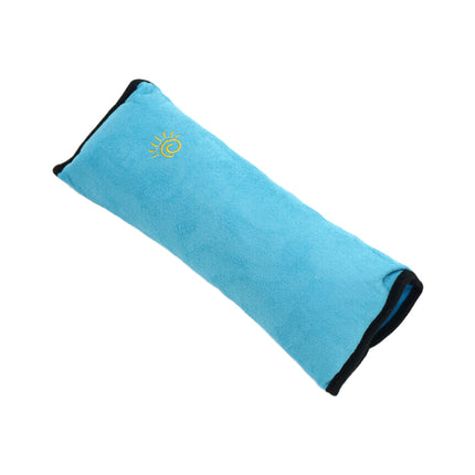 1/2× Soft Plush Car Shoulder Pad and Cushion Pillow for Travel Comfort