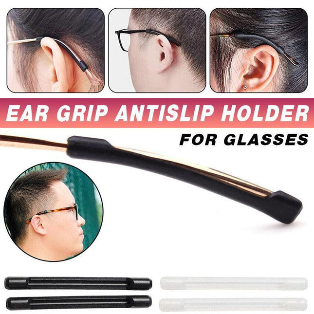 Silicone Glasses Temple Hook Tip Eyeglasses Ear Grip Anti Slip Holder Spectacle - Aimall