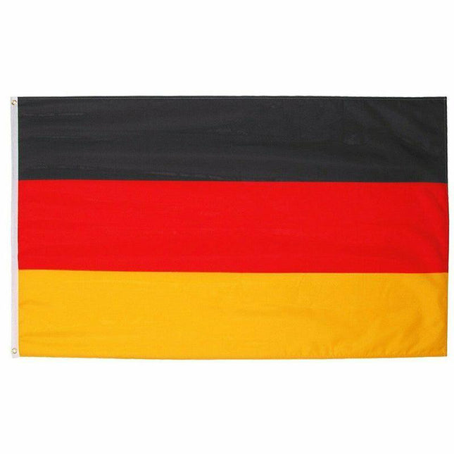 Large German Germany Flag Deutschland Heavy Duty Outdoor 90 X 150 Cm - 3Ft X 5Ft - Aimall