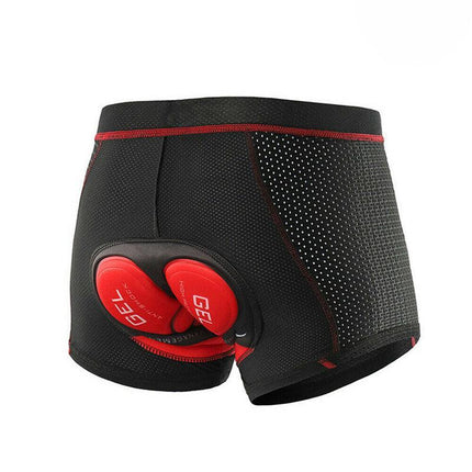 Crocox Men's Cycling Shorts 3D Padded Riding Underwear Quick-Dry Bicycle Pants - Aimall