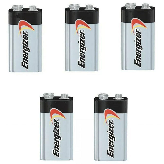 Energizer 9V Max Alkaline Battery Genuine Sealed in Card 6LR61 Made in Malaysia - Aimall
