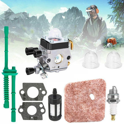 Carburetor Carb Air Fuel Filter Set For STIHL FS38 FS45 FS46 FS55 FS80 FS85 KM55 - Aimall