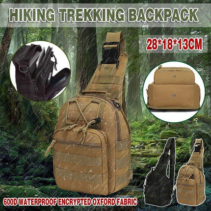 Free Freight Climb Shoulder Hiking Trekking Backpack Tactical Outdoor Military - Aimall