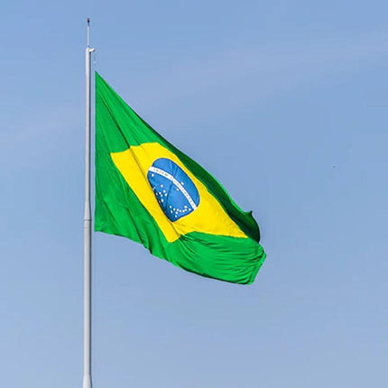 Large Brazilian Brazil Flag Heavy Duty Outdoor 90 X 150 CM - 3ft x 5ft AU Stock - Aimall