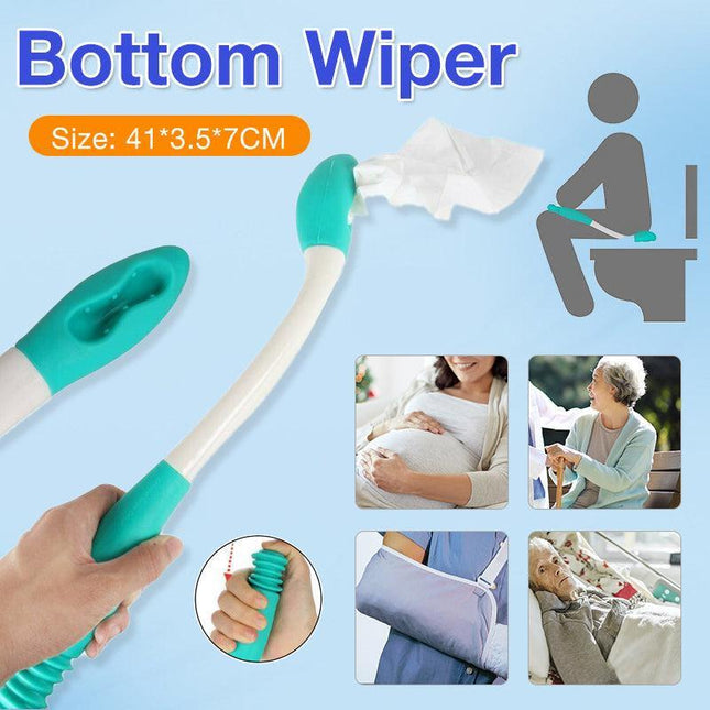 Bottom Bum Wiper Toilet Incontinence Aid Obese Elderly Disability Mobility Au - Aimall