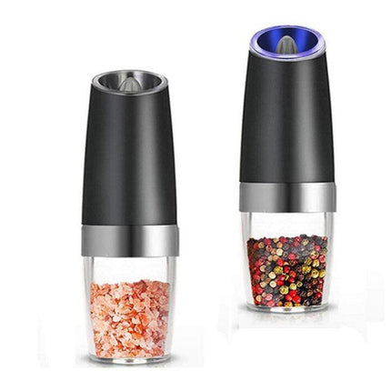 Automatic Gravity Electric Salt Or Pepper Mill Grinder Led Battery-Operated Au - Aimall