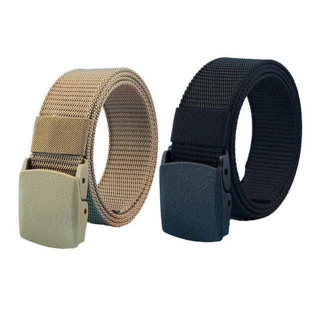 Outdoor Nylon Belt Women Men'S Sport Military Tactical Waistband Canvas Web Belt Aimall