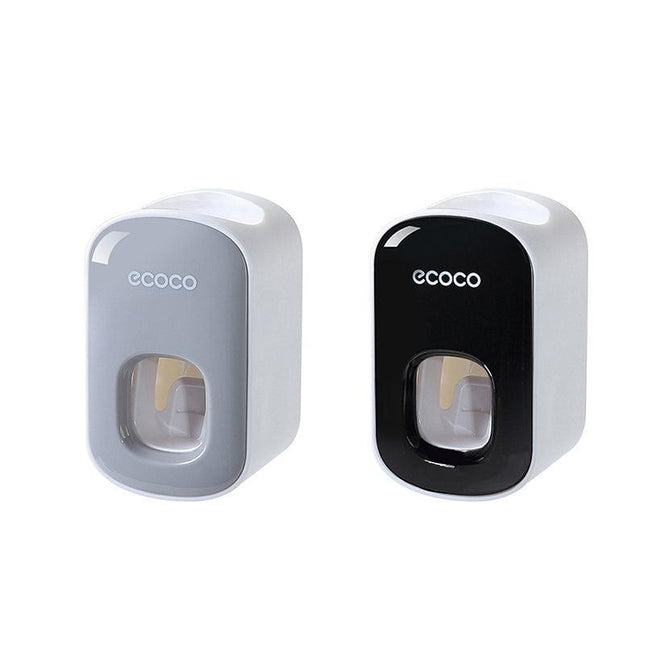 Ecoco Wall Mount Auto Ands Free Toothpaste Dispenser Automatic Toothpaste Squeez - Aimall
