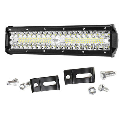 12Inch Cree Led Light Bar Side Shooter Combo Beam Work Driving Offroad 4Wd Au - Aimall