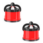 Diamond Knife Sharpener with Suction Base for Kitchen Knives and Scissors