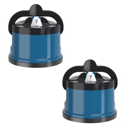 Diamond Knife Sharpener with Suction Base for Kitchen Knives and Scissors