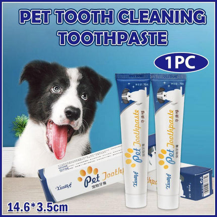 Beef Flavor Edible Pet Dog Cat Toothpaste Teeth Cleaning Care Oral Hygiene - Aimall