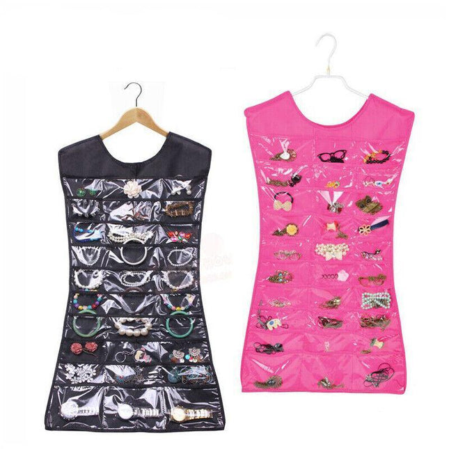 Jewellery Hanger Bags Dress Hanging Jewelry Organiser Earring Display Holder New - Aimall