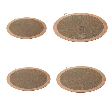 Cooling Rattan Cat Mat Summer Pet Sleeping Products Durable Cat Scratch Board