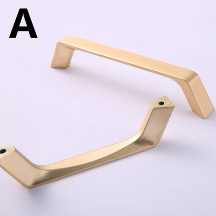 Modern Minimalist Cabinet Handles Drawer Pulls 2 Styles for Wardrobe Door